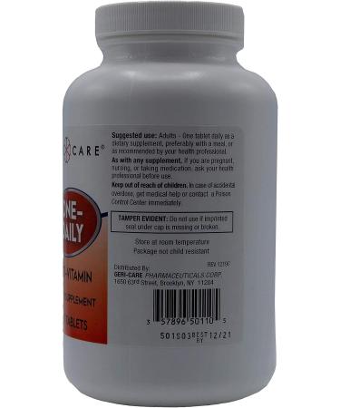 GeriCare Multivitamin Supplement Tablets - 1000 Tablets Bottle | Boost Health & Wellness - Buy Online on GoSupps.com