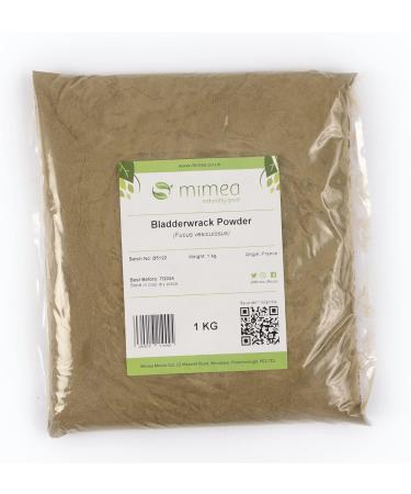 Mimea Bladderwrack Powder 1kg - Rich Iodine Source for Thyroid Health - Buy Online on GoSupps.com