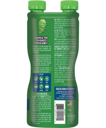Green Gobbler Liquid Hair Drain Clog Remover | 12 Pack for Toilets, Sinks, Tubs & BIO-FLOW Drain Strips | Cleaner & Deodorizer - Buy Online on GoSupps.com