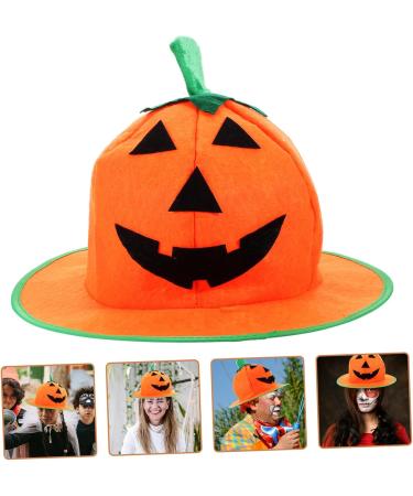 Yardenfun Halloween Caps Cosplay Prop cloth Pumpkin Prop Halloween Pumpkin Hat - Buy Online on GoSupps.com
