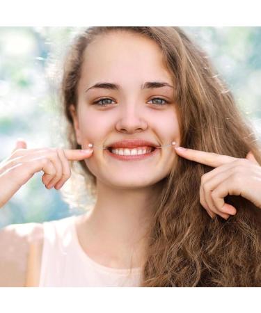 Stainless Steel Dimple Makers Trainer Tool for Face Cheeks Muscle Exercise Easy To Wear Dimple Trainer 2 Pairs (Purple) - Buy Online on GoSupps.com