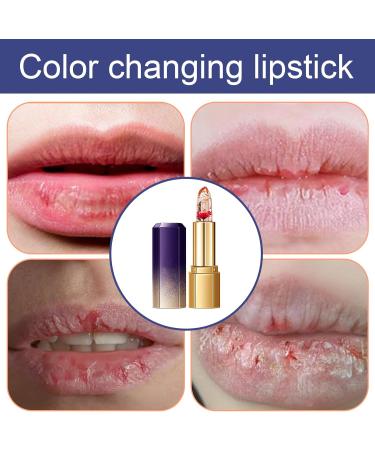 Jukeoiu Changing lipstick long lasting moisturizing for girls ideal for ladies at school at home office evening wedding party dating all seasons Red - Buy Online on GoSupps.com