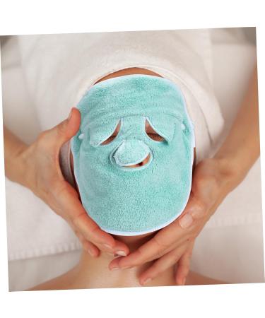 PACKOVE Serviette Pour Visage Masque Facial Serviettes Pour Visage Masque Chauffant Pour De Soins De Beaut Chaude Pour Vert - Buy Online on GoSupps.com