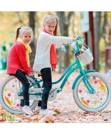 Uyuyong 15-Piece Colorful Reflective Bike Spokes Set | Clicker Spokes & Star Reflectors for Kids | Night Bike Safety & Decoration Accessories - Buy Online on GoSupps.com