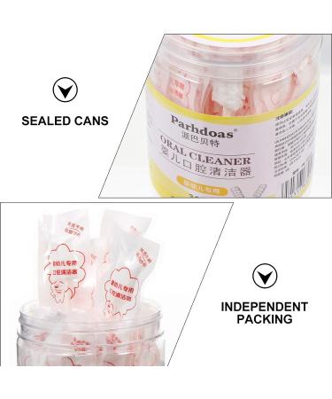 Healifty Baby Wipes and Tongue Cleaner Set - 30pcs Disposable Gauze Toothbrush for Infant Oral Care - Buy Online on GoSupps.com