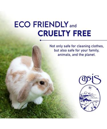 Oasis Biocompatible Laundry Detergent Liquid | Eco-Friendly Greywater Safe Sodium-Free Cleans 128 Loads - Buy Online on GoSupps.com