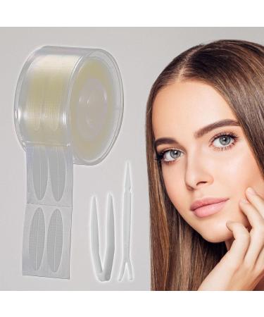 Double Eyelid Tape Eye Tape For Hooded Eyes Natural Invisible Eyelid Texture Bionic Fiber Design Strong Stickiness For Makeup Dancing Widened Skin Tone - Buy Online on GoSupps.com