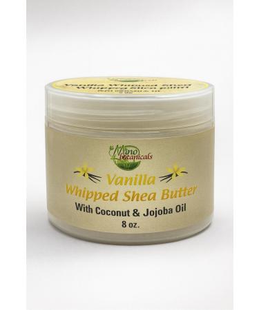 Mine Botanicals Vanilla Whipped Shea Butter with Coconut & Jojoba Oil 8oz