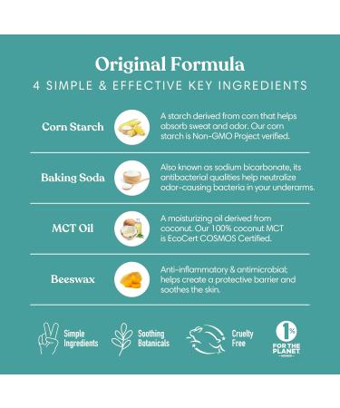 Humble Brands All Natural Aluminum Free Deodorant Stick for Women and Men Lasts All Day Safe and Certified Cruelty Free Sweet Orange and Cinnamon Pack of 1 - Buy Online on GoSupps.com