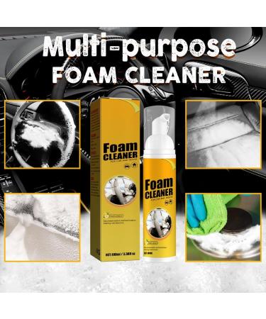 Homebbc Foam Cleaner Multi-Purpose Foam Cleaner Foam Cleaner for Car Car Multi-Purpose Foam Cleaner (60ml+100ml) - Buy Online on GoSupps.com