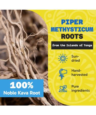 Fiji Vanua Kava-Malo Tonga Kava Drink Powder Medium Grind Traditional Kava Root Powder Easy to Prepare Kava Root Powder with Smooth and Creamy Taste Premium 8oz - Buy Online on GoSupps.com