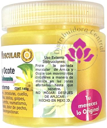 Arnica & Ocote Muscle Ointment 140g | Calming Relief for Pain | Florigan - Buy Internationally - Buy Online on GoSupps.com