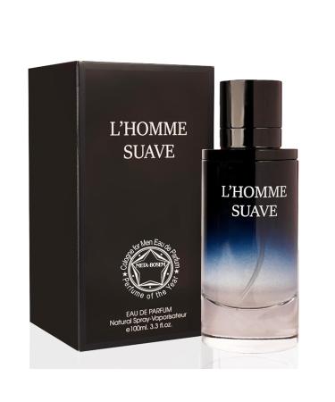 META-BOSEM L'Homme Suave Sensual Woody Fragrance for Men | Long Lasting Cologne Aromatic Scent Eau de Parfum Natural Spray - Great Holiday Gift 3.4 Fl Oz/100 Ml - Buy Online on GoSupps.com