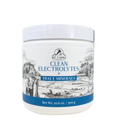 Mt. Capra Clean Electrolytes + Trace Minerals | Whole Food Minerals from Grass-Fed Goat Milk | Hydrating and Easy to Mix | 30 Servings - 10.6 oz