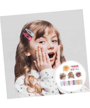 minkissy 2 Sets Children's Headgear Girls Hair Claws Girl Hair Ties Kit Kids Hair Accessory Kit Fashion Hair Clips Lovely Hair Rope Ponytail Holders Tiny Hair Clips Mini Baby Nylon Bow Tie - Buy Online on GoSupps.com