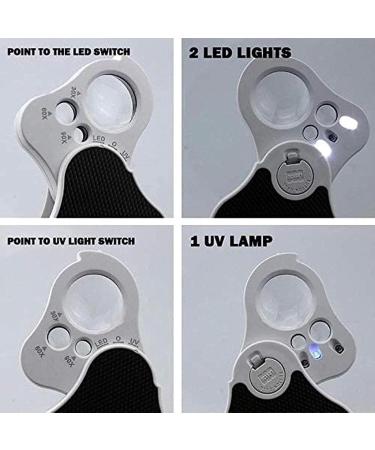 Professional 30X 60X 90X Foldable Magnifier Pocket Loupes Viewer Children Reading Full of Stars - Buy Online on GoSupps.com