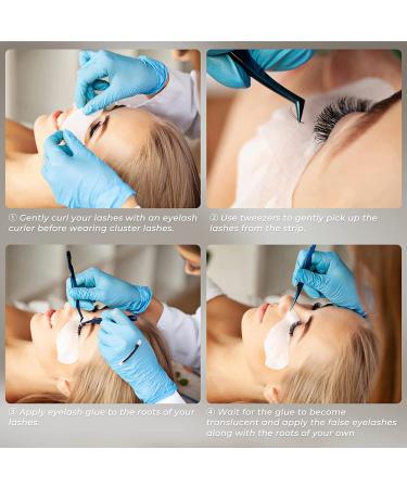MAEXUS 160PCS False Eyelash Clusters Extensions | DIY Individual Lash Extensions - Bottom Lashes | 20D 0.07C 10-16mm MIX - Buy Online on GoSupps.com