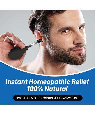 Ear Pressure Relief Suction Device - Instant Inner Ear Tension Relief for Migraines Tinnitus and Travel Discomfort | Safe Portable and Effective Ear Wax Removal Tool (1-Pack) - Buy Online on GoSupps.com