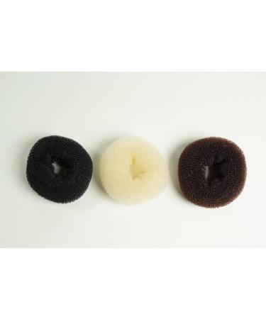 Wig Me Up RH-046 Brown Dutt Pillow - 8x4 cm Hair Styling Volume Ring for Dutt Rose Hairstyles - Buy Online on GoSupps.com