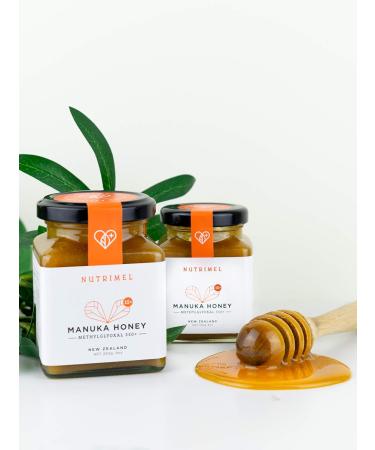 NUTRIMEL Manuka Honey 15+ (MGO 550+) - Glass jar (250 g) - New Zealand origin - 100% Tested and certified - Buy Online on GoSupps.com
