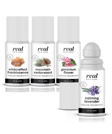 Organic Deodorant with Coconut Oil & Geranium Flower | All Natural Vegan Deodorant | Aluminum Free with Essential Oils | Handmade in USA - Buy Online on GoSupps.com