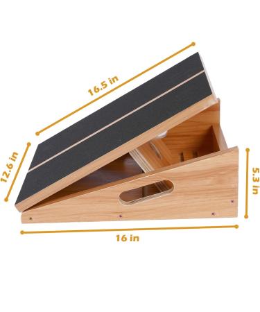 Professional Slant Board Calf Stretcher Slant Board  5 Positions Adjustable Slant Board for Calf Stretching Incline Board - Buy Online on GoSupps.com
