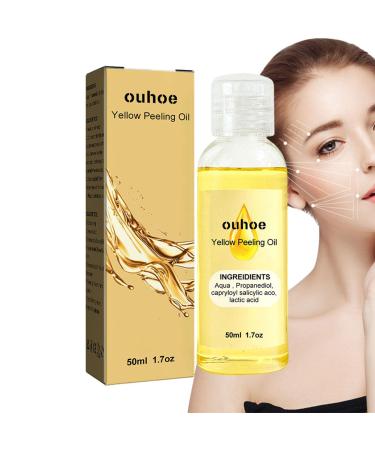 Yellow Peeling Oil Yellow Peeling Oil for Body 176 Oz Skin Care Supplies for Cleansing Whitening Nourishing Your Foot Hand Face Body and More Qihuyi