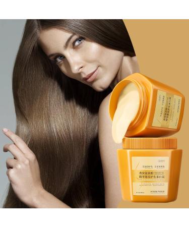  BommFu Amino Acid Essen-ce Luxury Nourishing Protein Hair Cream 500ml Repairing Mask for Dry and Damaged Hair - Buy Online on GoSupps.com