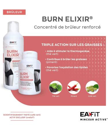 EAFIT Slimming Ultra Slim Burner - Wellness Dietary Supplement - Slimming and Anti-Retention Formula for Natural Weight Loss and Body Sculpting - Made in France - Fruity Flavor - 500 ml - Buy Online on GoSupps.com