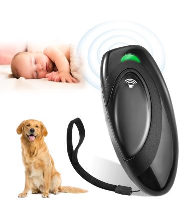 Antibell device for dogs 25 KZH dog defense ultrasound with variable frequency rechargeable waterproof with 5 m radius for small dogs medium size dog defense for joggers.