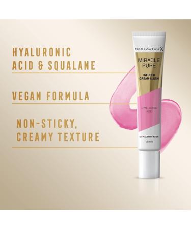 Max Factor Miracle Pure Moisturising Cream Blush in Radiant Rose 01 - Buy Online on GoSupps.com