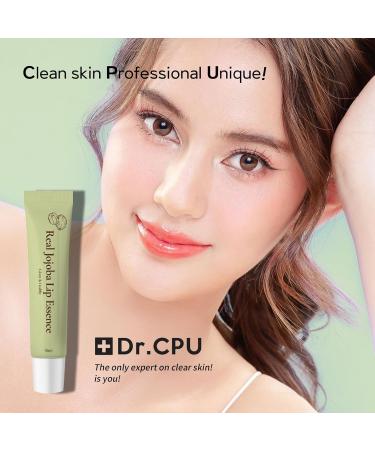 Real Jojoba Lip Essence Serum - Hydrating & Anti-Aging Moisturizer | Natural Ingredients Non-Sticky Travel Size (0.5 Fl oz - Buy Online on GoSupps.com
