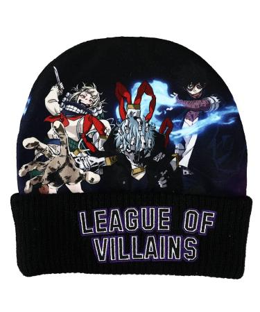 League of Villains Knit Cuff Beanie Black