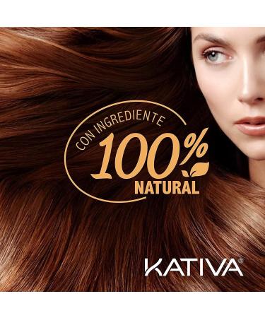  KATIVA KATIVA Keratin CYSTEIN PROT Shampoo 355 ml | Plant keratin cysteine proteins: regenerate and strengthen the hair strand from root to tip | Increases hair strength - Buy Online on GoSupps.com
