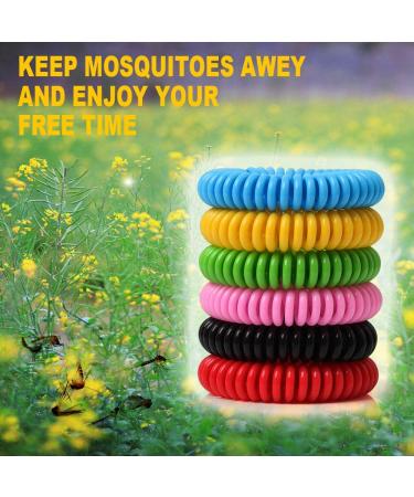 BugBand 24 Pack Mosquito Bracelets - DEET-Free, Waterproof Bands for Adults and Kids - Buy Online on GoSupps.com