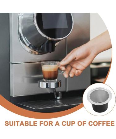 I269106 50Sets Refillable Coffee Capsules Cup Disposable Coffee Capsules Packaging Cafe Supplies For Black - Buy Online on GoSupps.com