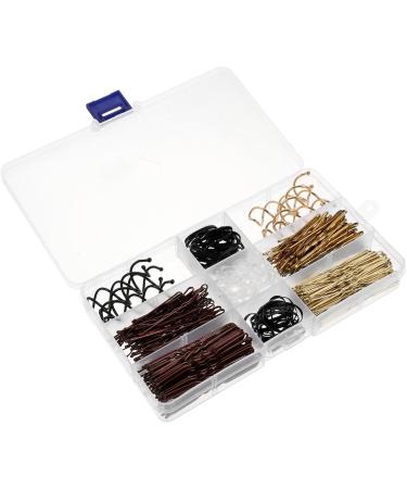 DOITOOL 3 Boxes Boxed U-clip Small Bobby Ladies Suits U Shaped Bobby Women s Suits Black Bobby Pins Bobby Pins Brown Black Barrettes Bobby Pin for Women Mini Tools Miss Metal Set Hair - Buy Online on GoSupps.com