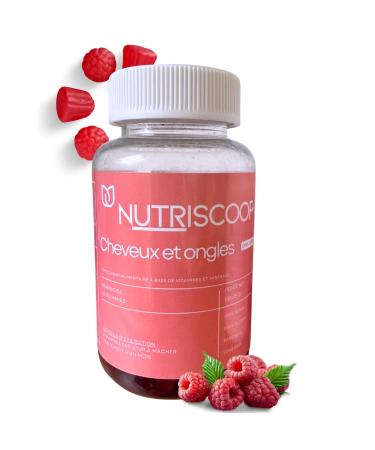 Gummies Cheveux et Ongles Biotine Zinc Vitamines Croissance Force Brillance Compl ment Alimentaire Beaut 60 Gummies Vegan Fabriqu en Espagne Go t