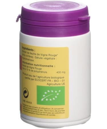 Organic Red Vine - 30 Capsules - For Better Blood Circulation - Buy Online on GoSupps.com