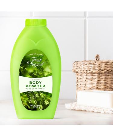 R-NEU Body Bath Powder for Women 100% Talc-Free Original Fresh Breeze Dusting Powder Extra Large Bottle 8oz - Buy Online on GoSupps.com