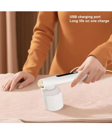 Electric Fabric Shaver & Lint Remover - Portable USB Rechargeable Defuzzer for Pilling | Ideal for Home & Travel - Buy Online on GoSupps.com