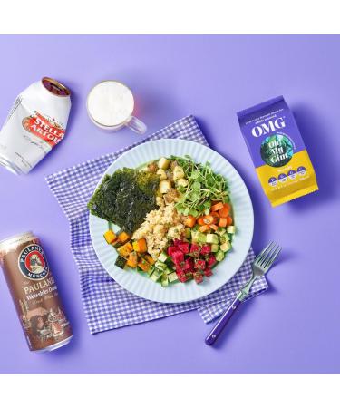 Korea Food OMG Oh My Gim Seaweed Snack - Wasabi Flavor Nori Algae (4g x 16) for International Shipping - Buy Online on GoSupps.com