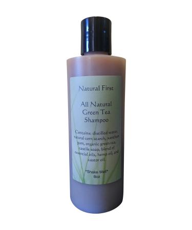 Green Tea Clarifying Shampoo for Oily Hair - Chemical Sls Paraben Free