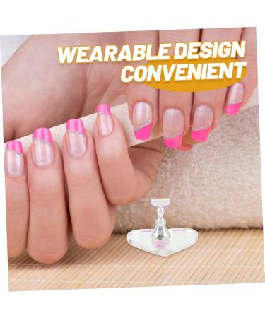 minkissy 1 Set Magnetic Base Nail Stuff for Acrylic Nails Nail Supplies for Beginners Nails Supply Nail Holder Nail Stand for Painting Nails Nail Painting Stand False Nails Manicure - Buy Online on GoSupps.com