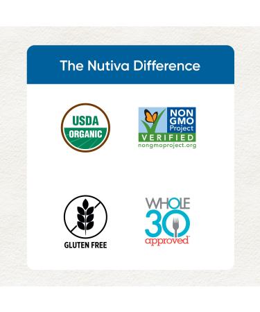 Nutiva Organic Liquid Coconut Oil Classic 32 fl oz - Premium Quality Cooking & Beauty Oil - Buy Online on GoSupps.com