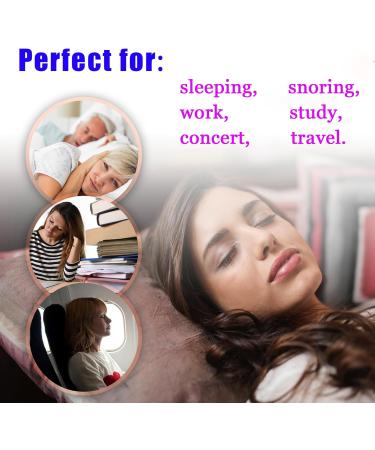 Buy Reusable Ear Plugs for Sleeping - Noise Cancelling Silicone Earplugs for Sleep Study & Travel - Soft Soundproof Hearing Protection with Case - Buy Online on GoSupps.com