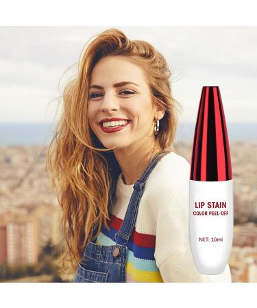 Peel Off Lip Paint Long Lasting Womens Lip Liner Gloss Removable & waterproof 2 - Buy Online on GoSupps.com