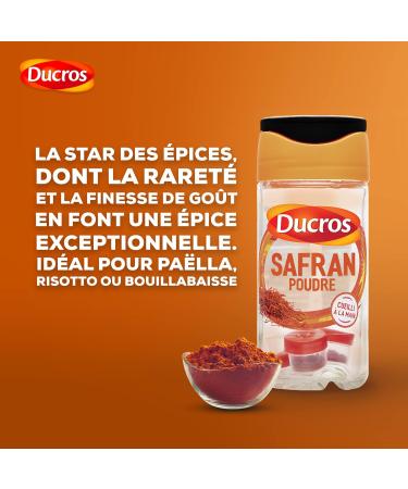 DUCROS - Saffron Powder 0.1 g (3 doses) - Buy Online on GoSupps.com