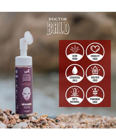 Bald Head Moisturizer Lotion - Protect & Hydrate Shaved Heads | Ultraclean Applicator | 6.8 oz - Buy Online on GoSupps.com