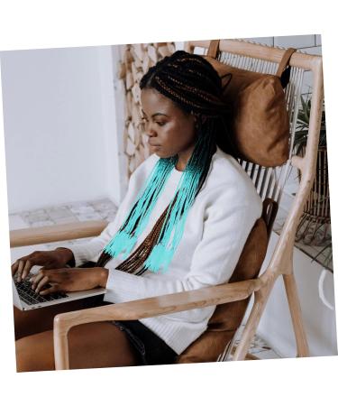 Housoutil Ponytail Braids Wigs Colorful Crochet Braids Synthetic Hair Braids Afro Curly Hair Ties Colorful Hair Braids Hair Bands Premium Hairpiece Silk Soft - Buy Online on GoSupps.com